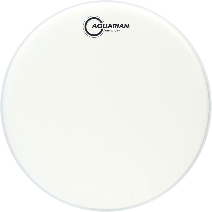 Aquarian TCREF13W 13 Inch Texture Coated Reflector Snare Batter White