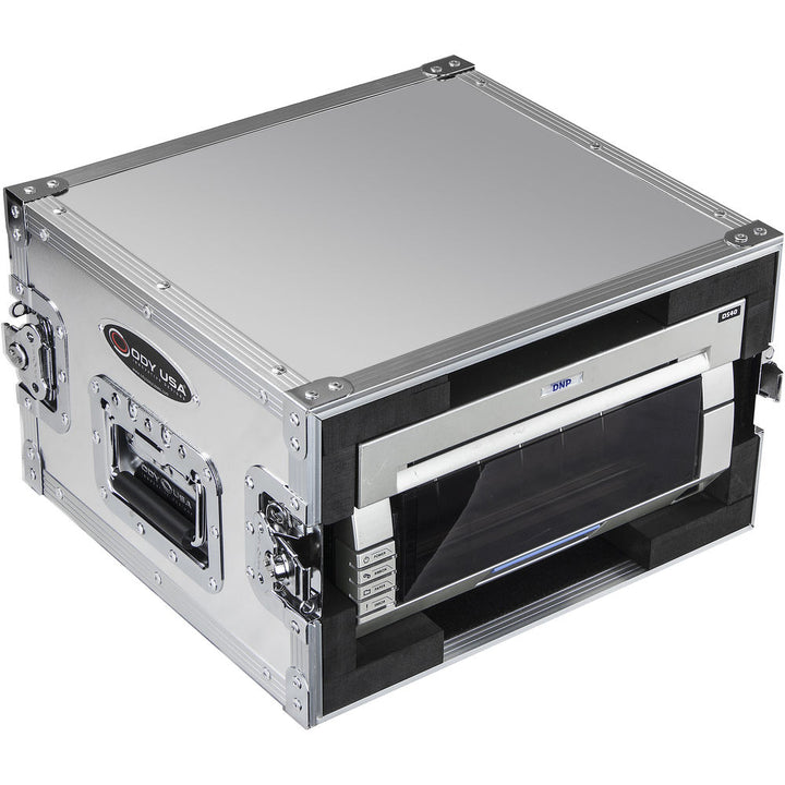 Odyssey FRDNPDS40N DNP DS40 & DS80 Photo Booth Printer Case - Natural Aluminum