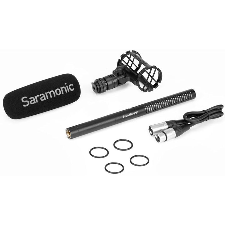 Saramonic SoundBird V1 Shotgun Microphone - Battery / Phantom Powered
