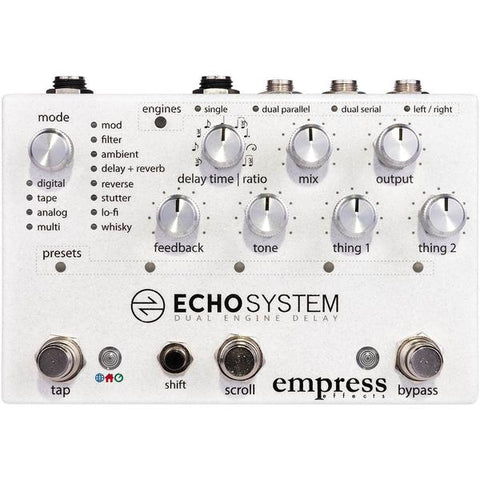 Empress Effects Echosystem - Guitar Pedal – Music City Canada