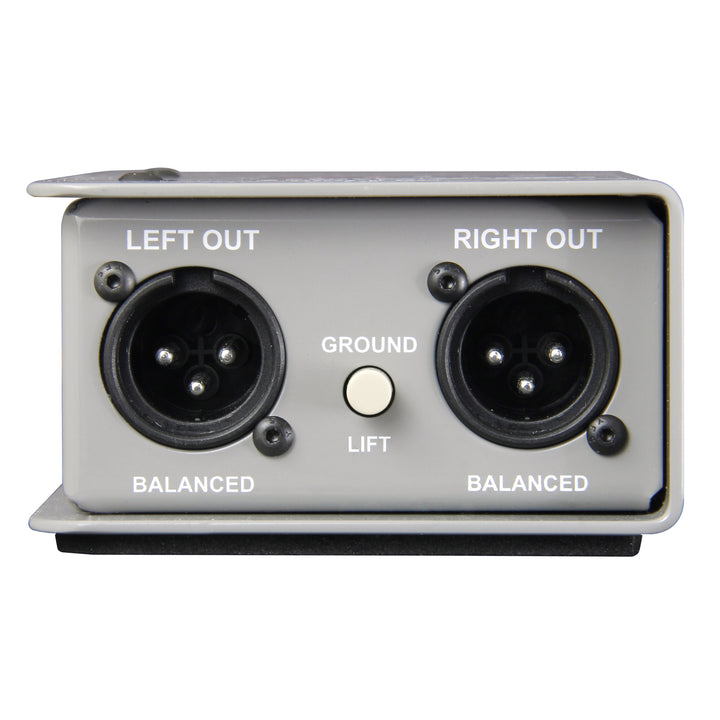 Radial Trim-Two Stereo DI with Volume Control