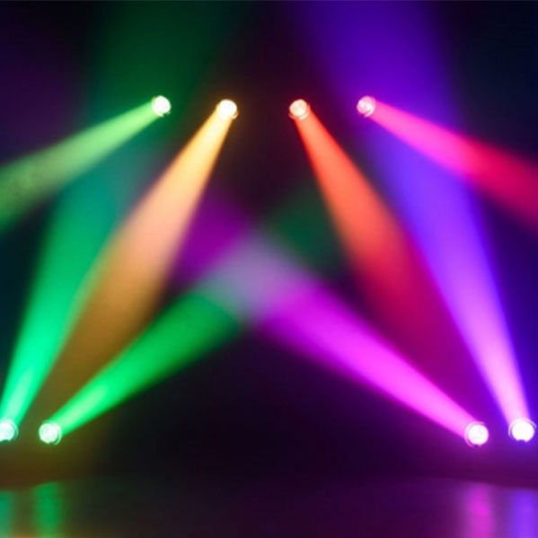 LCG LED Par 64 Zoom RGBW spotlight with COB 120W