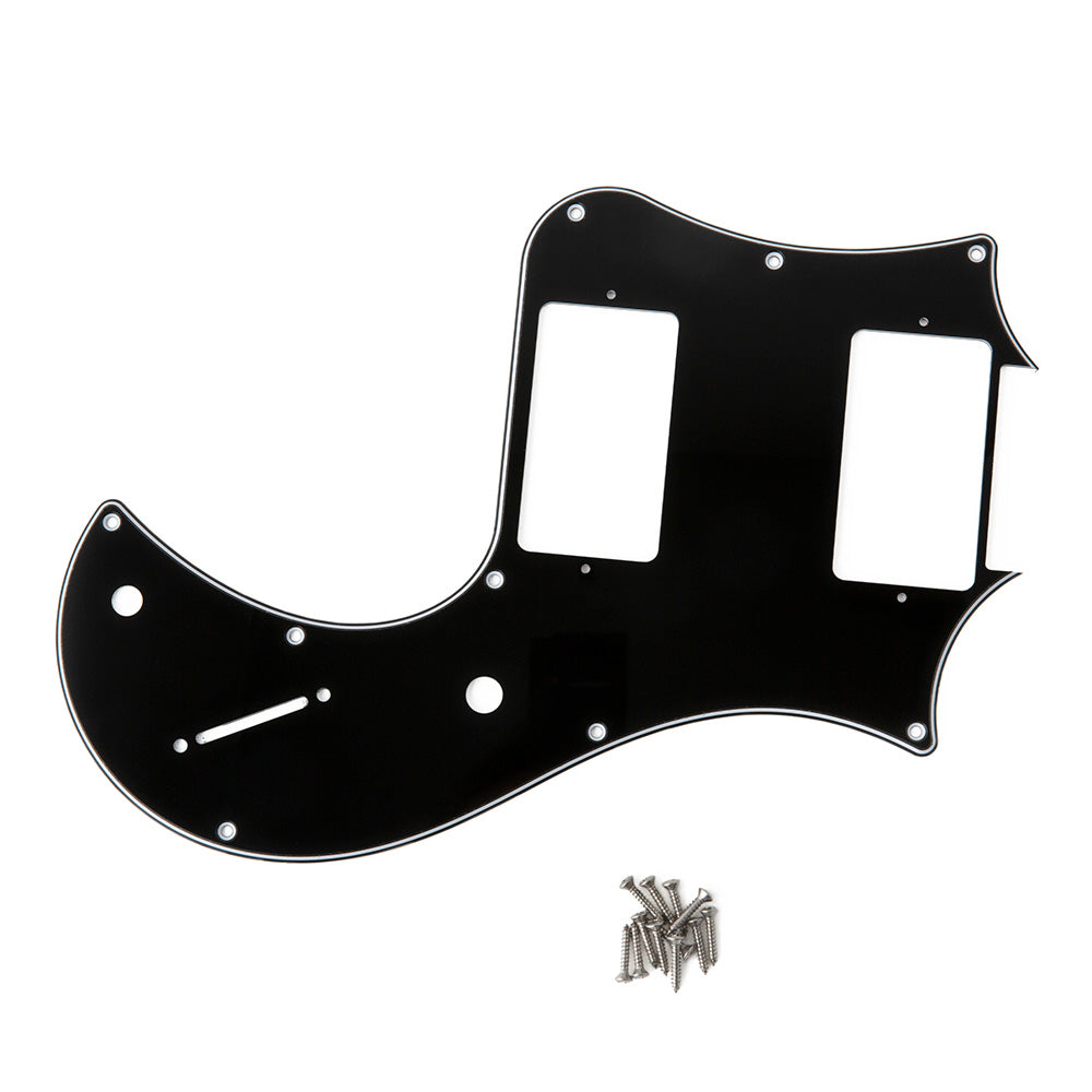 PRS Pickguard for Standard 22 S2 - 3-Ply Black, White, Black