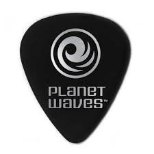 D'Addario 1CBK2-25 - 25 STD-PICK-CEL-BLACK- LIGHT