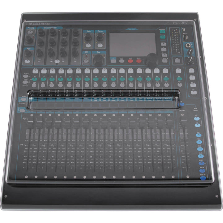 Decksaver Dust Cover for Allen & Heath QU16 Digital Mixer