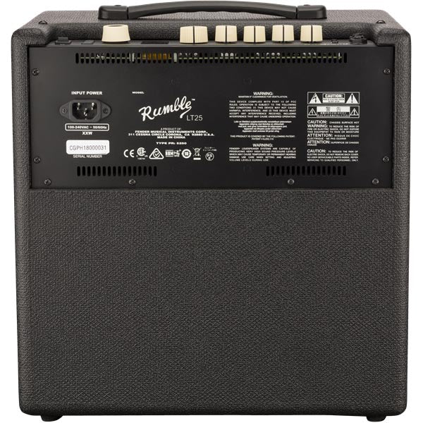 Fender Rumble LT25 Bass Combo Amp (Black)