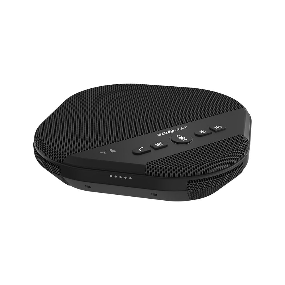 BZBGEAR - USB/Bluetooth Wireless Desktop Conference Speakerphone with 360 Audio Pickup up to 5M