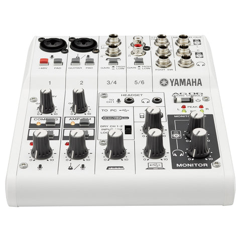 Yamaha AG06 Recording Audio Interface and Mixer at Music City Canada