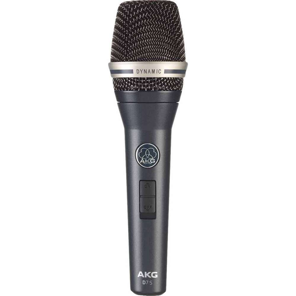 AKG D7S Dynamic Supercardioid Microphone w/ Switch