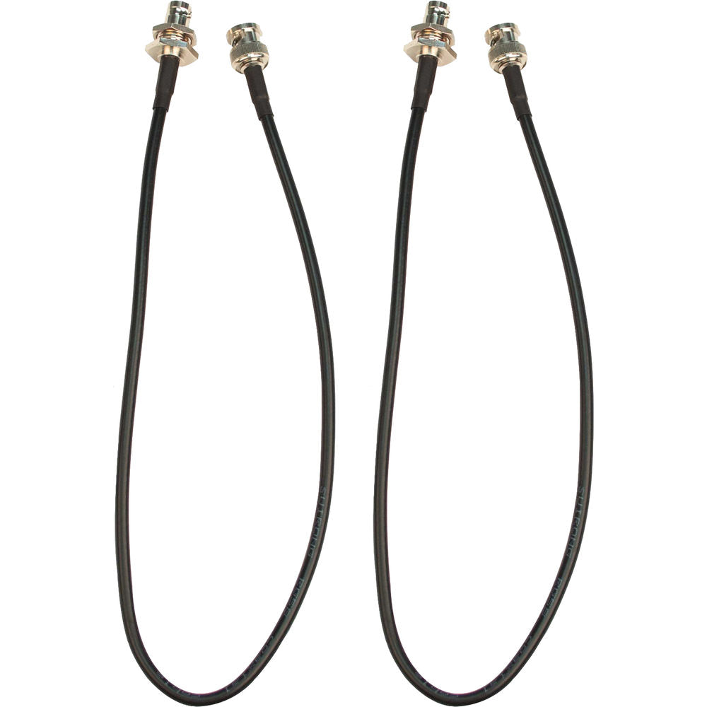Audix CBLBNC24 BNC Cables for Front Mounting Antennas (Pair) - 24”