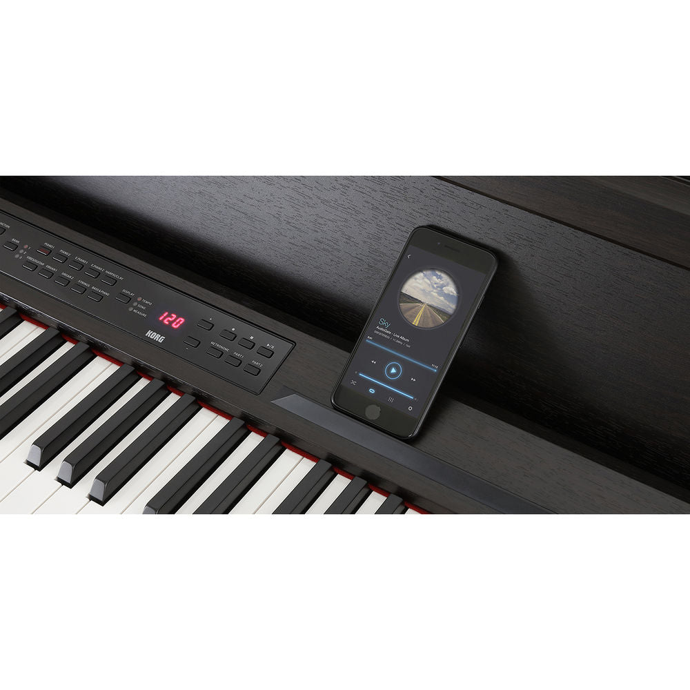 Korg C1 Air Digital Piano with Bluetooth (Black)