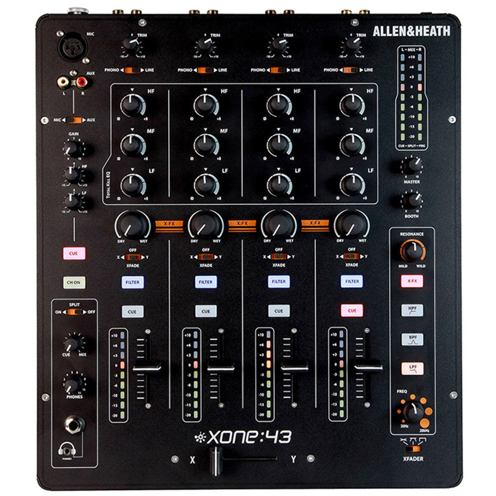 Allen & Heath Xone:43 - 4 Chan DJ Mixer