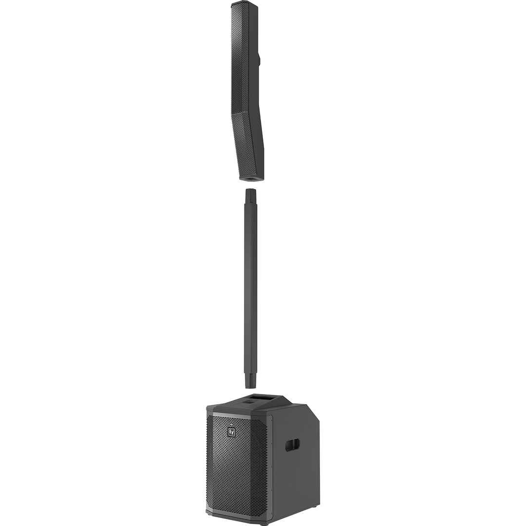 Electro-Voice Evolve 50M Powered Column Speaker System w/ Mixer - Black