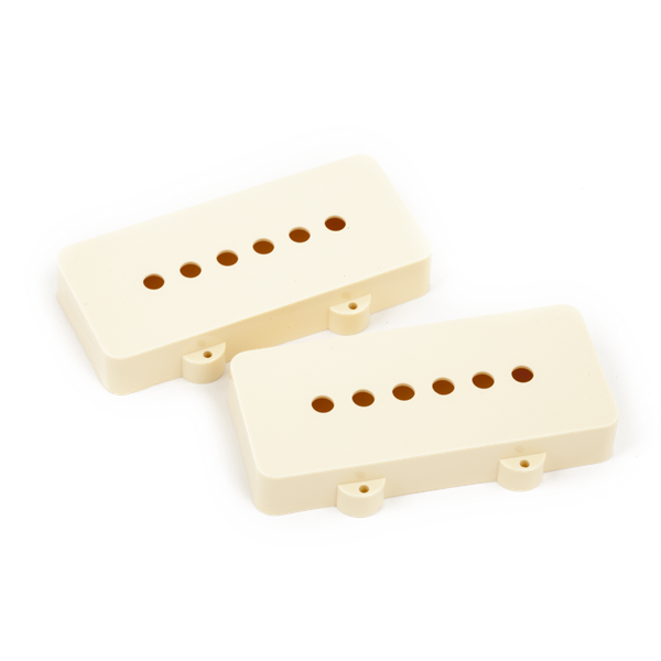 Fender Jazzmaster Pickup Covers - Aged White
