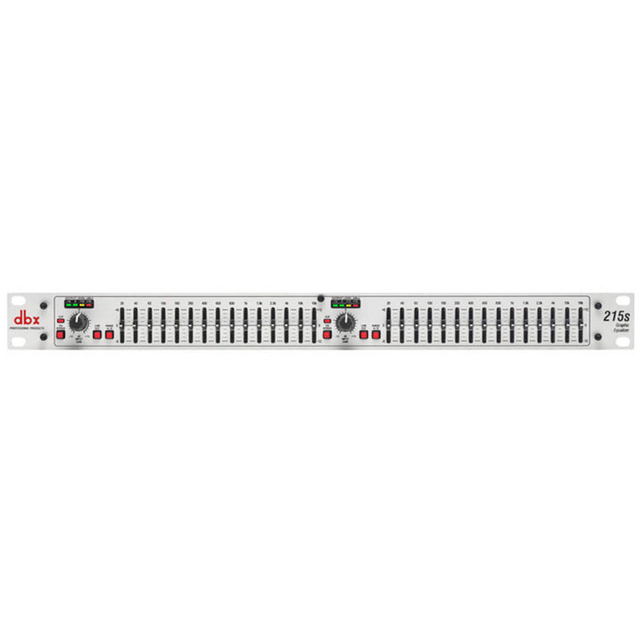DBX 215s Dual-Channel 15-Band Equalizer