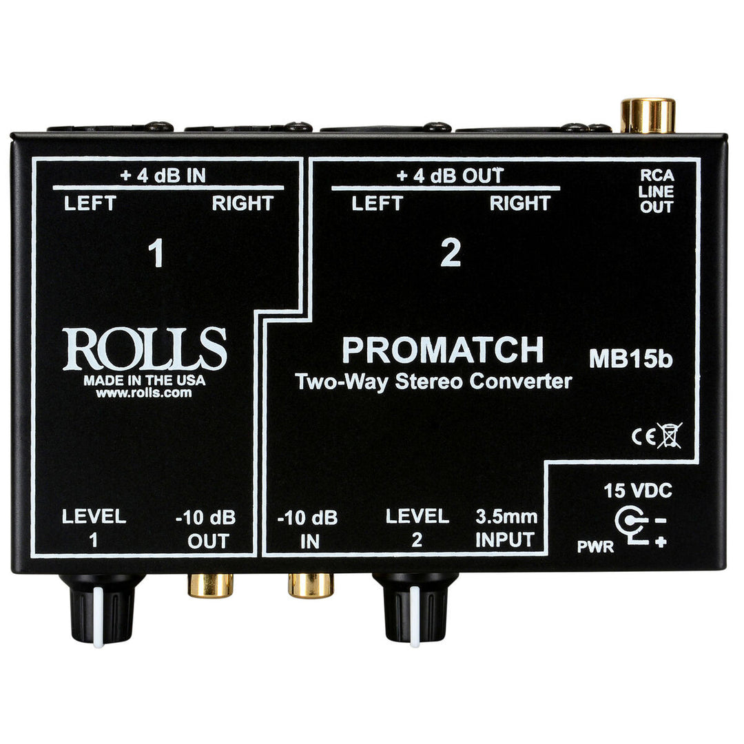 Rolls MB15b Promatch 2-Way +4/-10 Converter