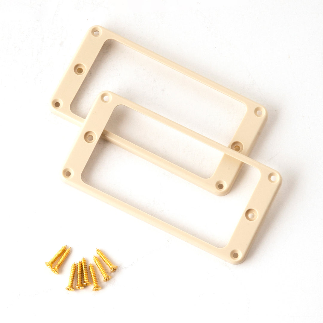 PRS Humbucker Pickup Rings (2-Pack) - Universal Angle, "Ivory" (All models)