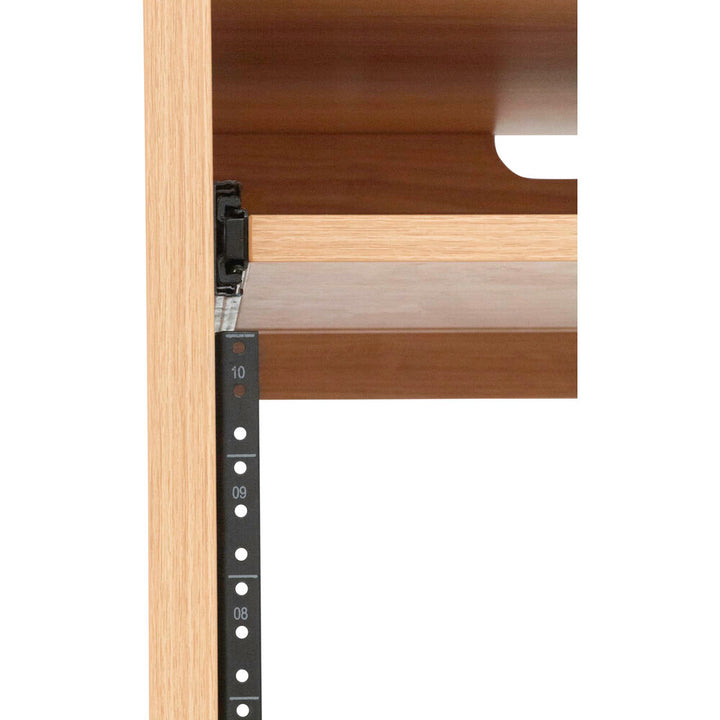 Gator Elite Series 10 RU Studio Rack Table - Natural Maple Matte