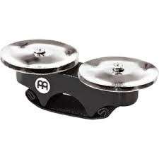 Meinl FJS1S-BK- Meinl Finger Jingle Steel Jingle Shaker