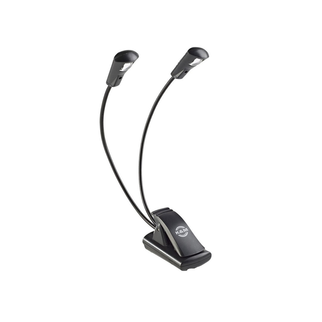 K&M 12243 Music Stand Dual LED Light (1 LED)