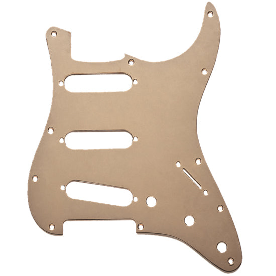 Fender Pickguard for Stratocaster S/S/S 11-Hole Mount 1-Ply - Gold
