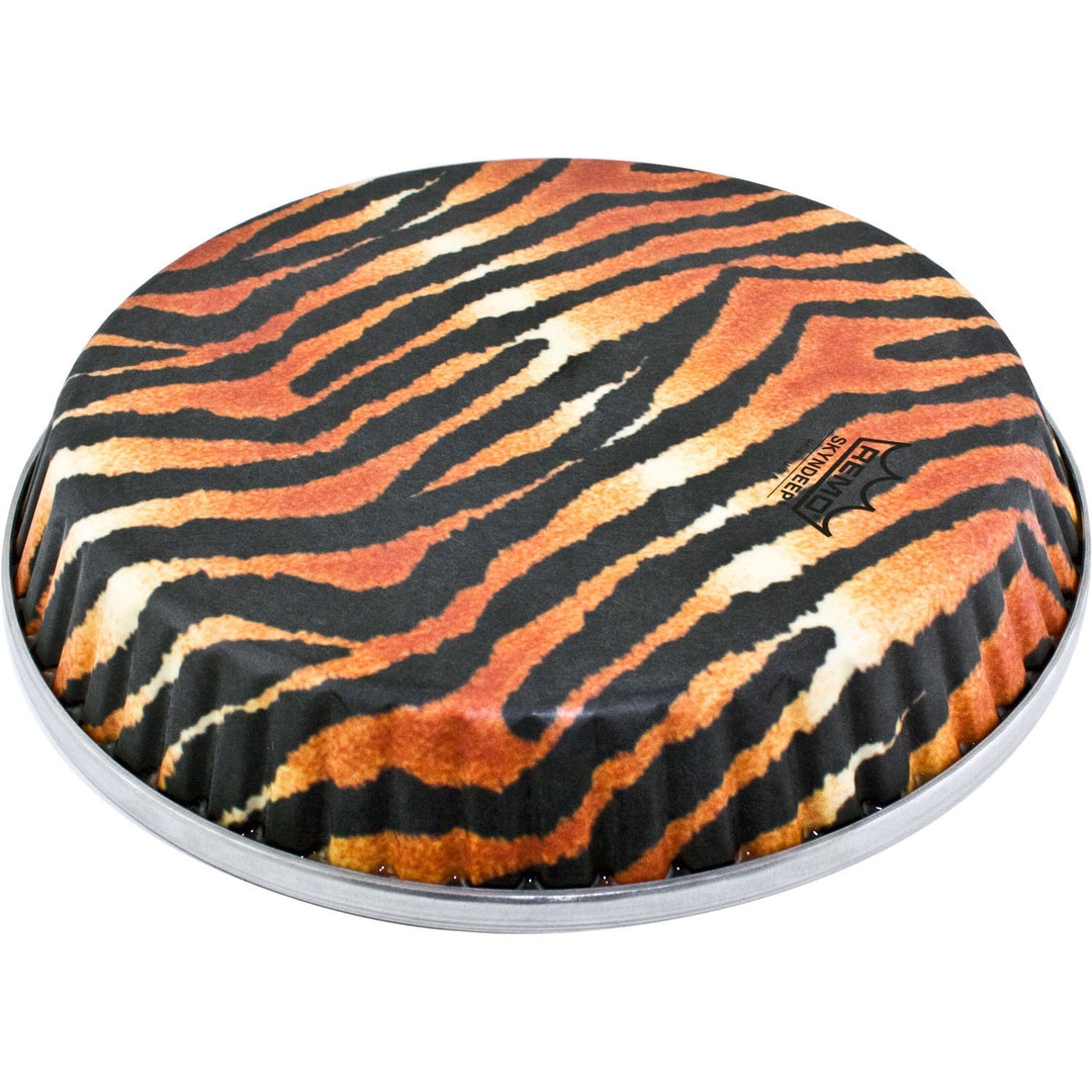 Remo M4-1250-S6-D1007 - Conga Drumhead 12.50'' Skyndeep Tiger Stripe Graphic