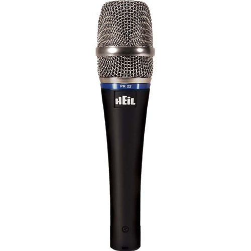 Heil PR 22 SUT Handheld Cardioid Dynamic Microphone with On/Off Switch (Stainless Steel Grille)