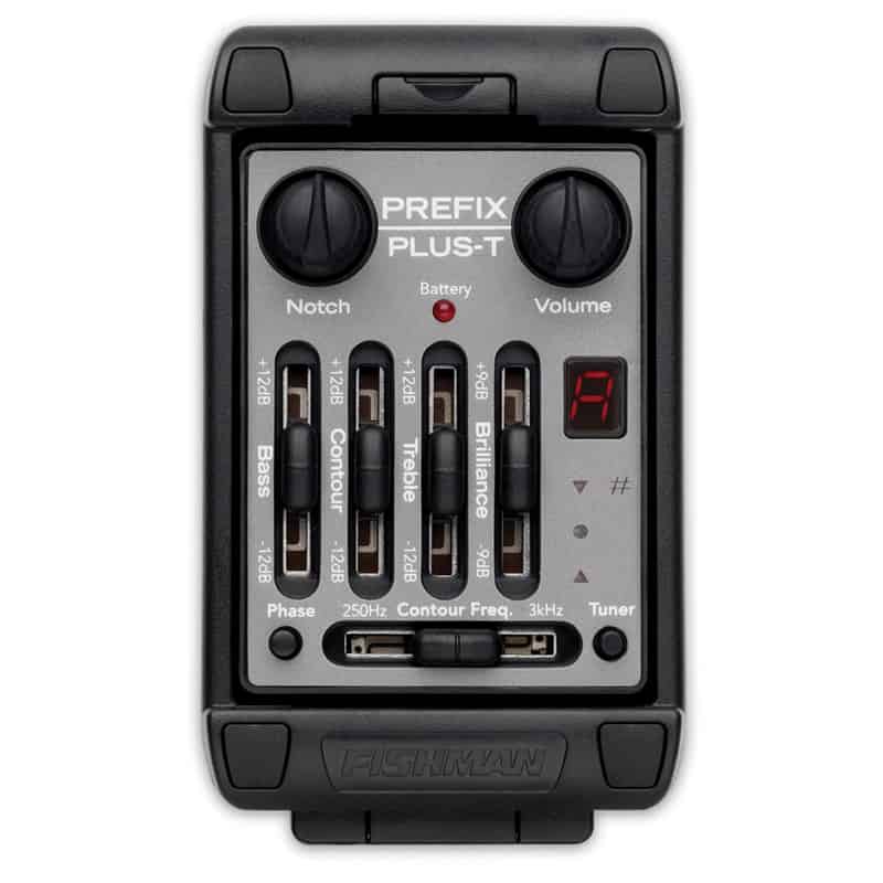 Fishman PRO-MAT-PT4 Prefix Plus-T Preamp with wide format pickup