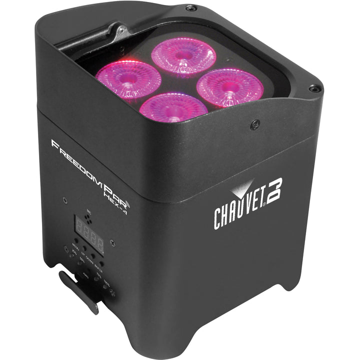 Chauvet DJ Freedom Par Hex-4 RGBAW+UV Battery Par Can Black