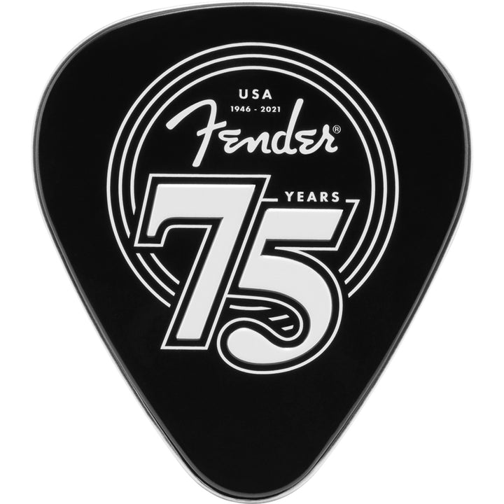 Fender 75th Anniversary Guitar Pick Tin (18-Count)