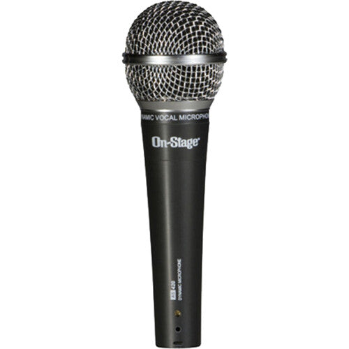 On-Stage AS420V2 Handheld Hypercardioid Dynamic Vocal Microphone w/ XLR Cable