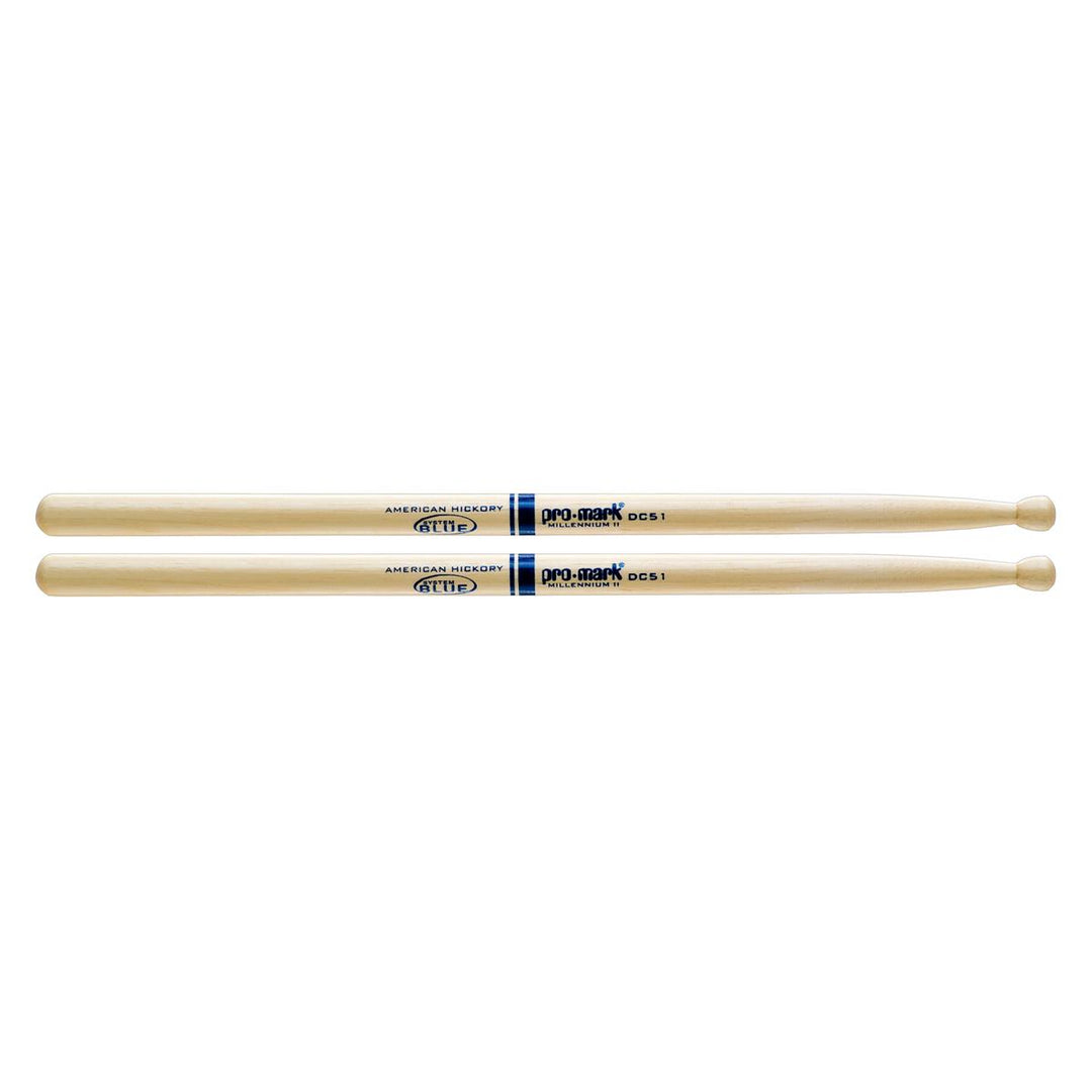Promark TXDC51W -Promark DC51 System Blue Marching Snare Sticks