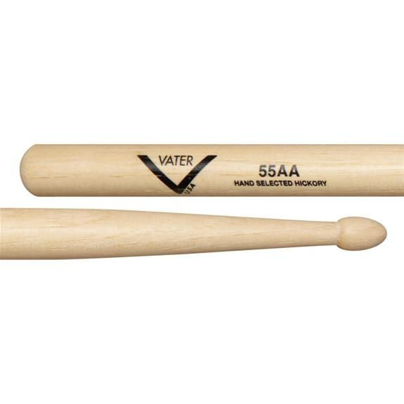 Vater VH55AA - Vater American Hickory 55A Wood Tip Drumsticks