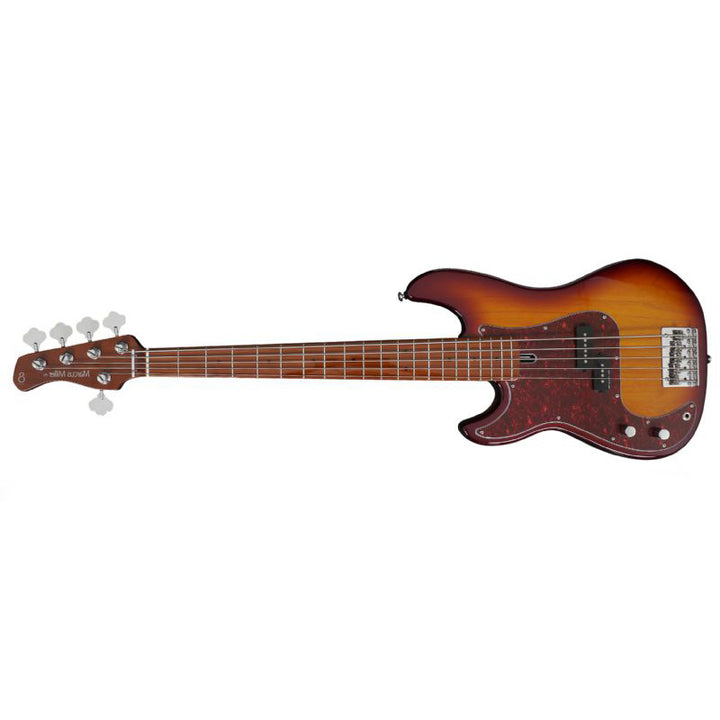 Sire Marcus Miller P5 Alder 4-String 2nd Gen Electric Bass Guitar (Tobacco Sunburst) Left-Handed