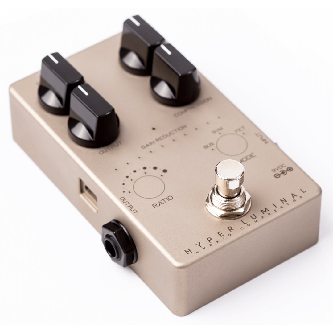 Darkglass Hyper Luminal Hybrid Compressor Effect Pedal - Silver