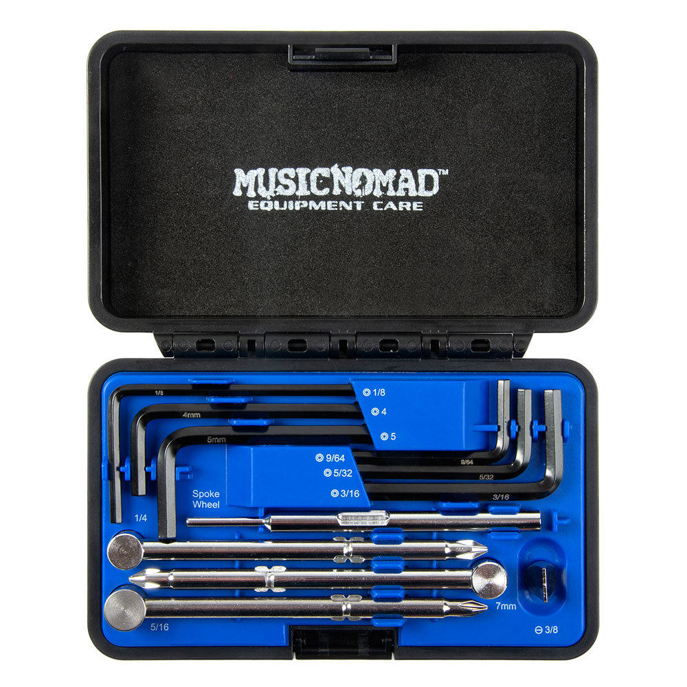 MusicNomad MN235 Tech Truss Rod Wrenches - 11 Piece Set