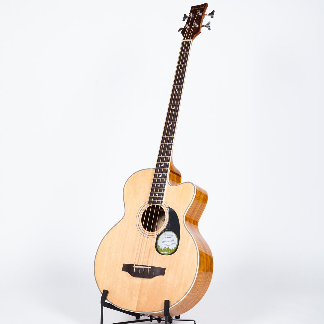 Beaver Creek BCB05CE - Acoustic-Electric Bass Guitar (Natural)