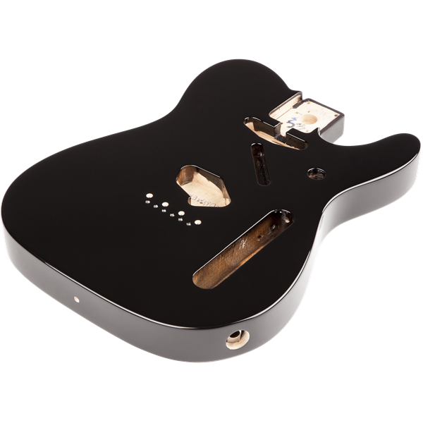 Fender Classic Series 60's Telecaster SS Alder Body Vintage Bridge Mount - Black - Black