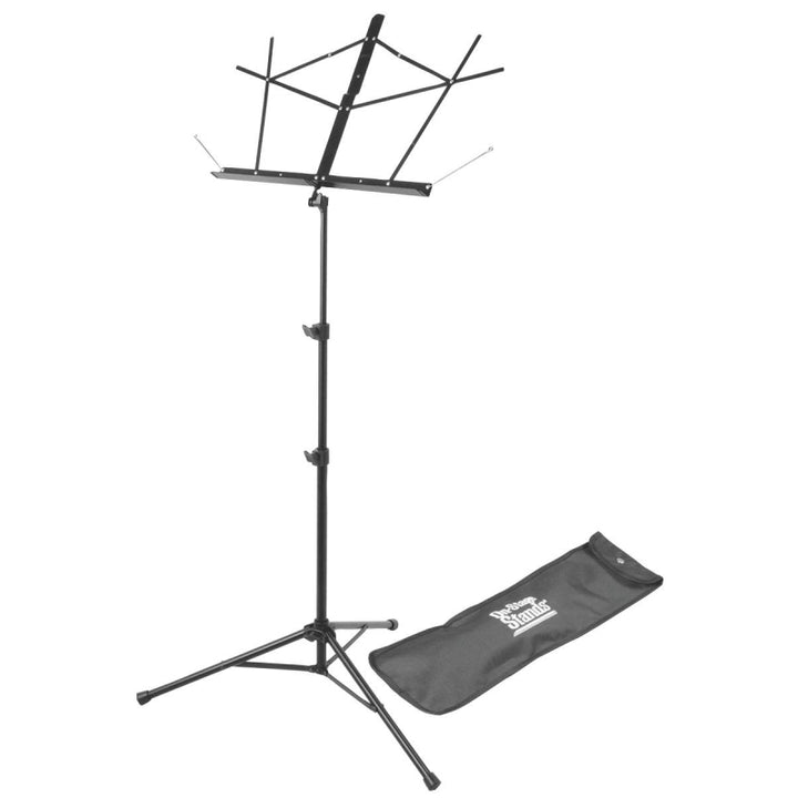 On-Stage SM7222BB Tripod Base Sheet Music Stand w/ Bag - Black