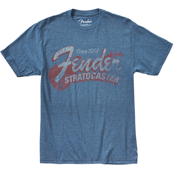 Fender Since 1954 Strat T-Shirt Blue