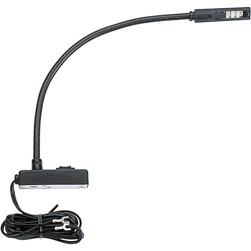 Littlite AN-TE12A-LED - 12 in LED Gooseneck Lampset with Dimmer. No Power Supply