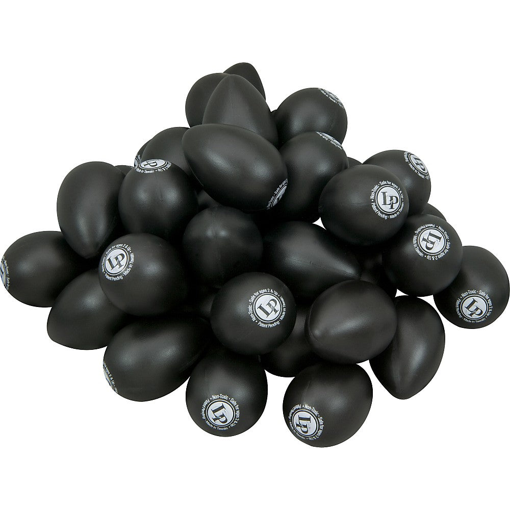 LP LP001-BK - Egg Shakers - Black (36-Pack)