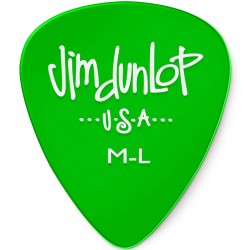 Dunlop 486RML Green Md.-lt. Gel Pick-72/Bag