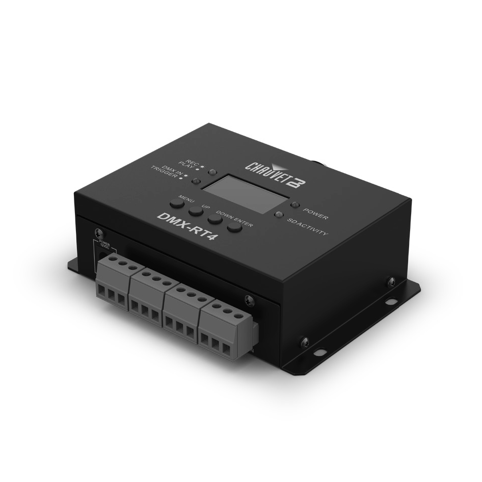 Chauvet DMX-RT4 DMX Recording / Playback Device with 4 Independent Triggers