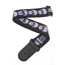 D'Addario 50JS07 - 50MM JS STRAP, SKULLS