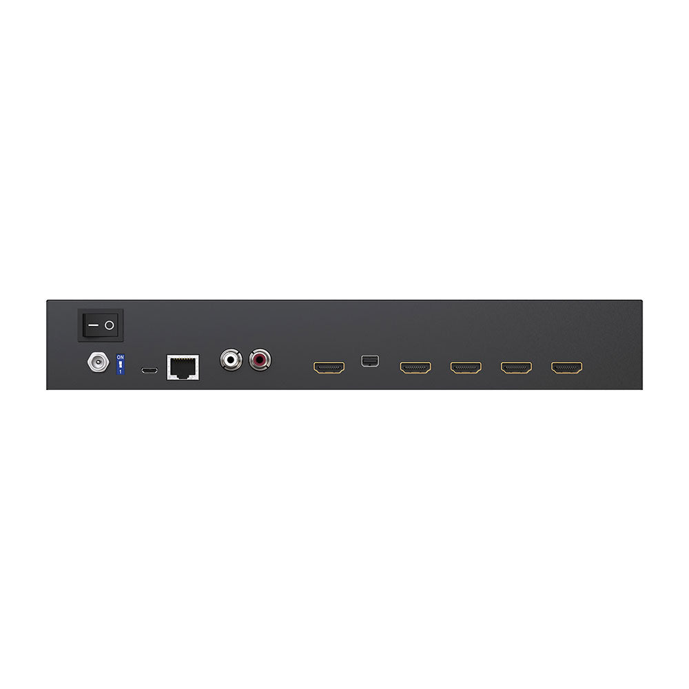 BZBGEAR - 4-Port 4K 60Hz Video Wall processor with Scaler, Audio and 1x3/1x4/2x2/4x1 Layout