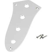 Fender Jazz Bass Control Plates (4-Hole) - Chrome