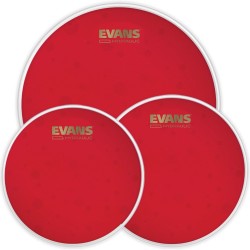 Evans Drumhead HYD RED FSN PACK + 14'' UV1 CTD