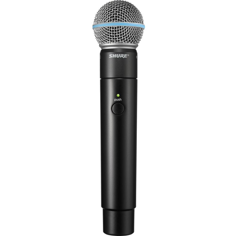 Shure MXW2/BETA58-Z10 Wireless Handheld Transmitter with BETA58 Microphone