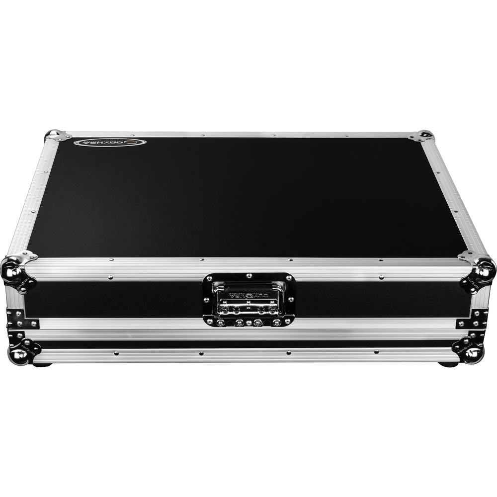 Odyssey FZDNPRIME4 Flight Zone Case for Denon Prime 4 DJ Controller System - Silver and Black